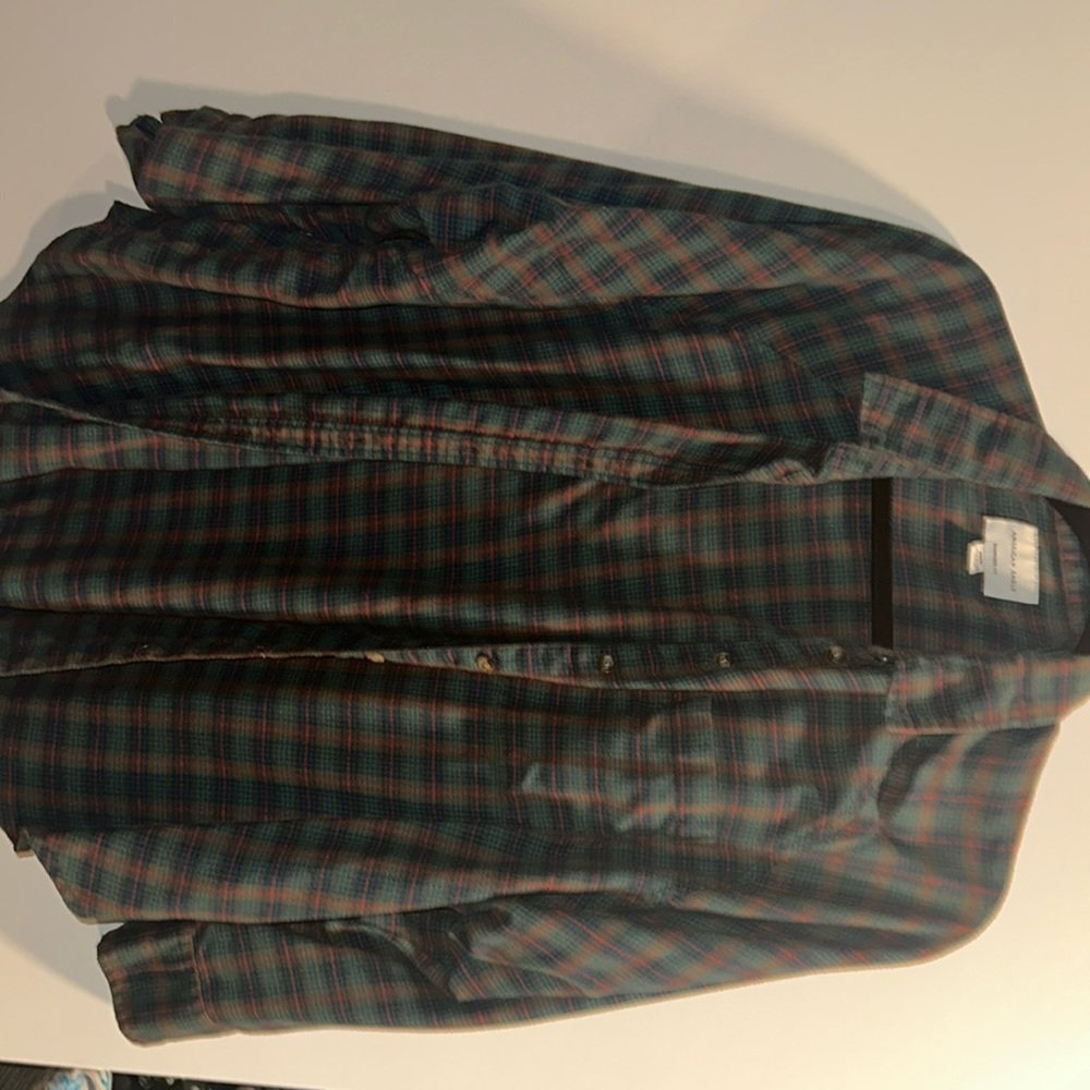 American eagle medium oversized fit flannel